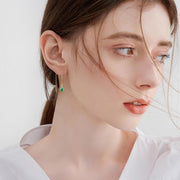 14K Gold Infinity Earrings