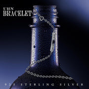 Gold & Sterling Silver Forever in My Heart Urn Bracelet