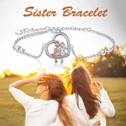 Sterling Silver Sisters Bracelet