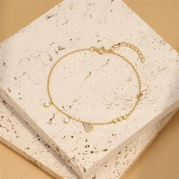 Sterling Silver Fashion Love Heart Zircon Inlaid Super Sparkling Light Luxury Temperament Bracelet For Women