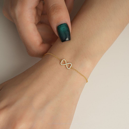 Sterling Silver Geometric Teardrop Bracelet