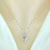 Sterling Silver Gold-plated Rose Gold Necklace